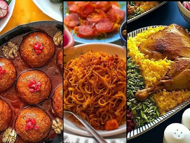 غذاهای لذیذ ما