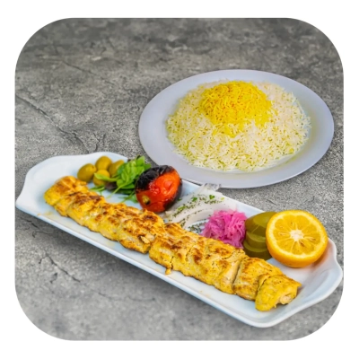 چلو جوجه کباب