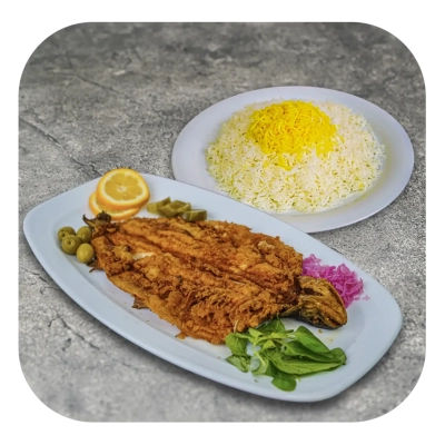 چلو ماهی قزل‌آلا